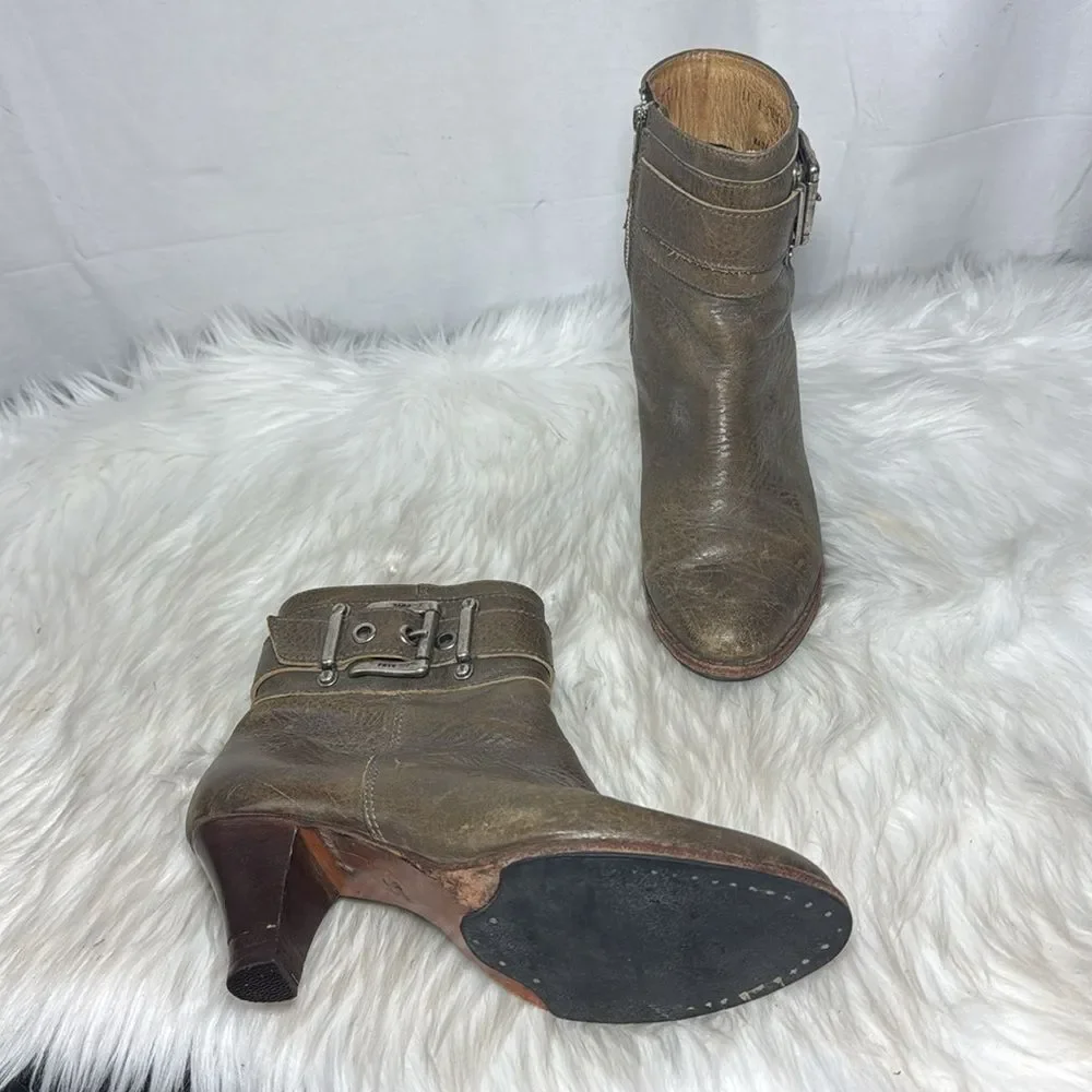 Frye Tina Women's‎ Leather Ankle Boots Sz 11